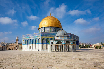Fototapeta premium Dome of the rock in Jerusalem