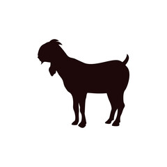 Goat icon design template vector isolated illustration