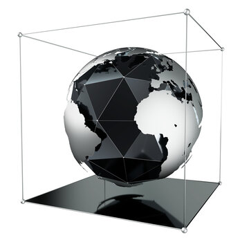 3D earth Illustration