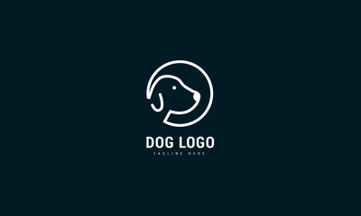 Obraz premium Dog Logo Design Template