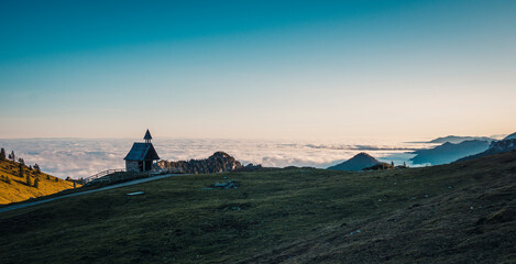 Über den Wolken der Chiemgauer Alpen