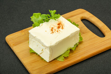 Greek traditional soft feta cheese