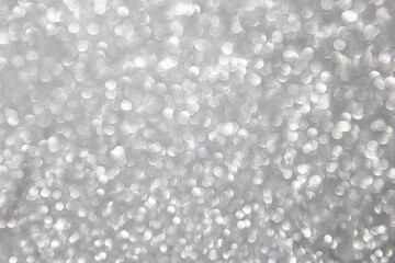 Bokeh gray abstract blur celebration background