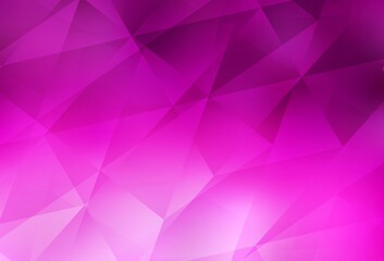 Obraz premium Light Pink vector abstract mosaic backdrop.
