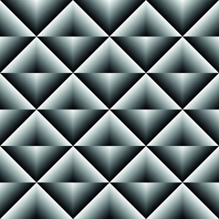Obraz premium Geometric seamless pattern, abstract black and white background, vector modern design texture.