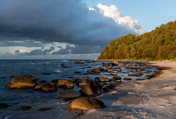 Ostseeküste auf der Insel Rügen, Deutschland