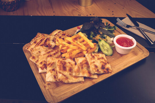 Turkish snack and Breakfast meal.