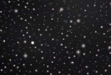 Dark Gray vector template in carnival style.