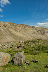 landscape with sky and clouds