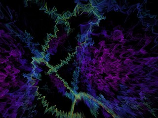 Imaginatory fractal background Image