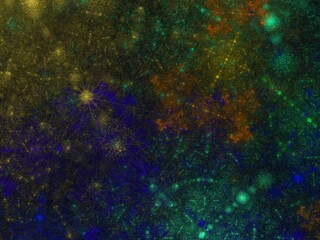 Imaginatory fractal background Image