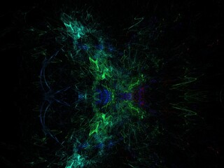 Imaginatory fractal background Image