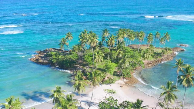 Wonderful shot at Los Coquitos beach in Cabrera, Dominican Republic