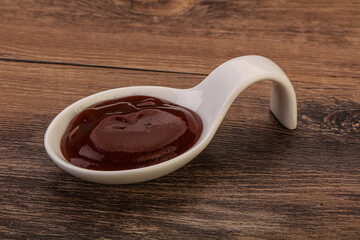 Traditional Barbicue sauce in the bowl