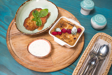 Very tasty and healthy Guryev porridge. Russian kitchen