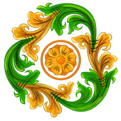 Decoro artistico Ceramiche di Caltagirone Italia Sicilia