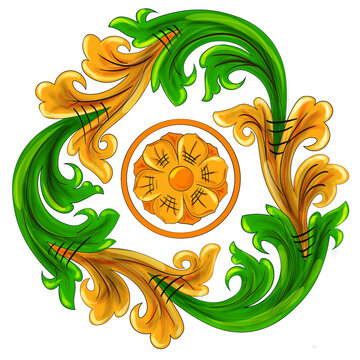 Decoro artistico Ceramiche di Caltagirone Italia Sicilia