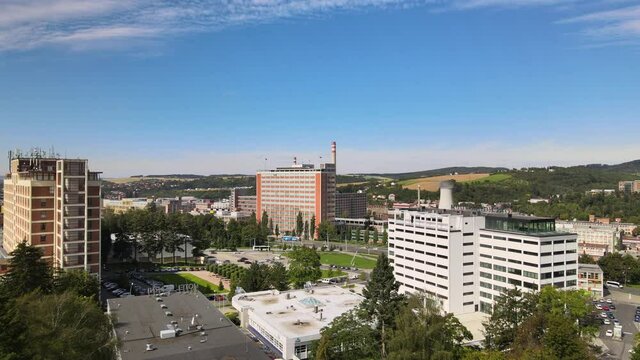 Zl&iacute;n is a city in southeastern Moravia in the Czech Republic, the seat of the Zl&iacute;n Region, on the Dřevnice river.