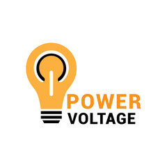 Power logo icon vector template.