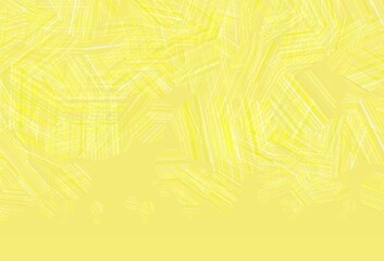 Light Yellow vector template with circles.