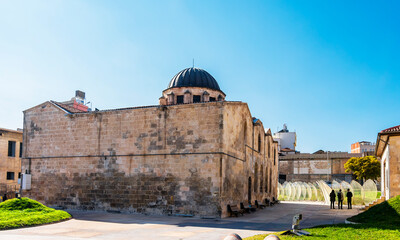 Omer Ersoy Culture Center or Aziz Pedros Church in Gaziantep City of Turkey