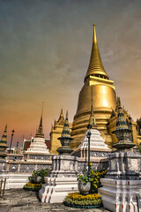 Fototapeta premium temple city at the grand palace in Bangkok Thailand