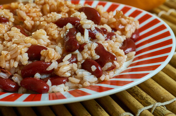  Puerto Rican  Arroz junto