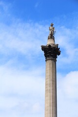 London UK Nelson's Column