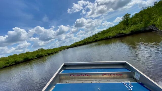 Airboat-Fahrt durch die Florida Everglades