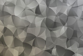 Light Gray vector texture with abstract forms.