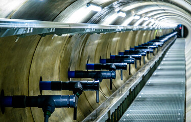 corridor at a building