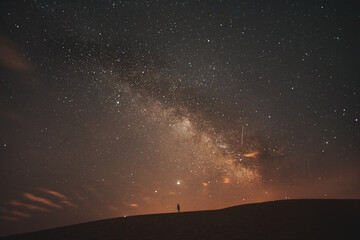 Ciel d'été étoilé, France