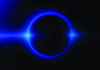 Hi-tech. Abstract technology background concept.Speed movement pattern and motion blur over dark blue background.