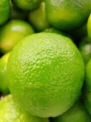 lime on the table