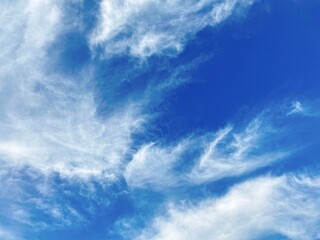Obraz premium blue sky with clouds