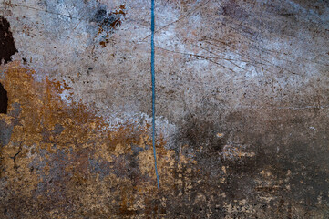 Concrete background with cracks and scratches