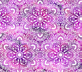 Seamless pattern with arabesques