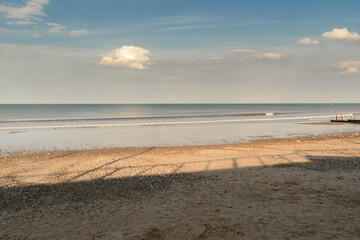 beach and sea