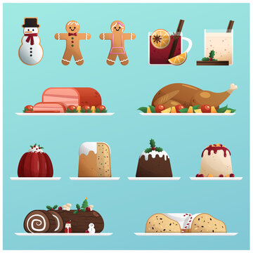 Delicious Christmas cuisine
