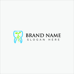 Dental care logo. medical logo concept. dentist vector 