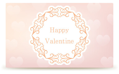 フレーム素材、豪華でエレガントなゴシックフレーム、ハッピーバレンタイン