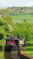 Fototapeta premium boat on the river