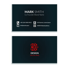 simple new business card design