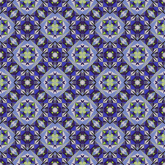 Geometric seamless pattern, ornament, abstract colorful background, vector texture.