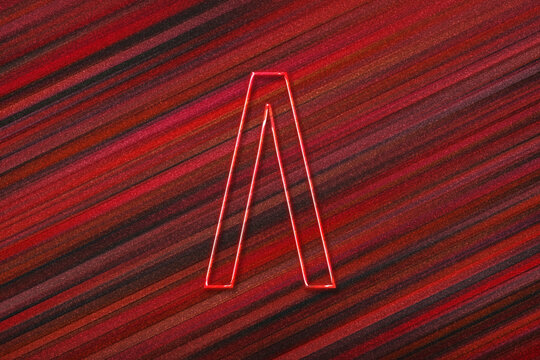 Lambda sign. Lambda letter, Greek alphabet Symbol