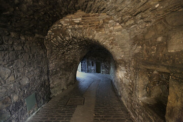 Fototapeta na wymiar Exteriors of Stirling Castle in Scotland