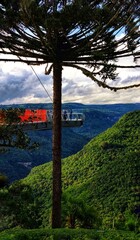 Obraz premium sunset over the lake