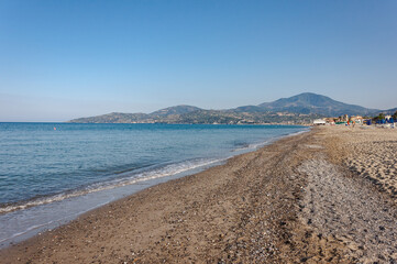 La spiaggia di Ascea Marina in Cilento