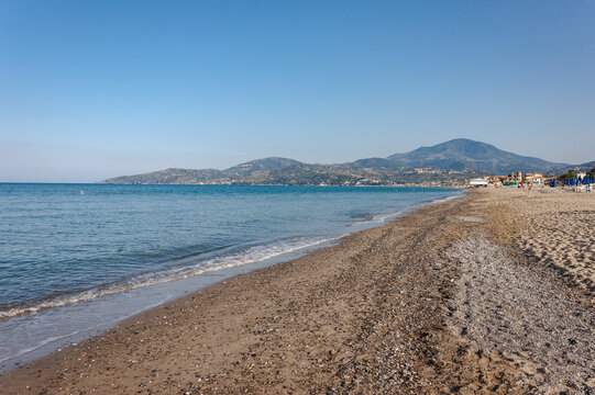La spiaggia di Ascea Marina in Cilento