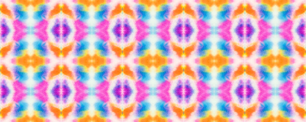 Ethnic Ikat Pattern. Green Vintage Bohemian Ornament. Ethnic Pattern Tribal Texture. Endless Watercolor Batik. Multicolor Lace Ikat. Traditional American Repeat. Vintage Endless Textile.